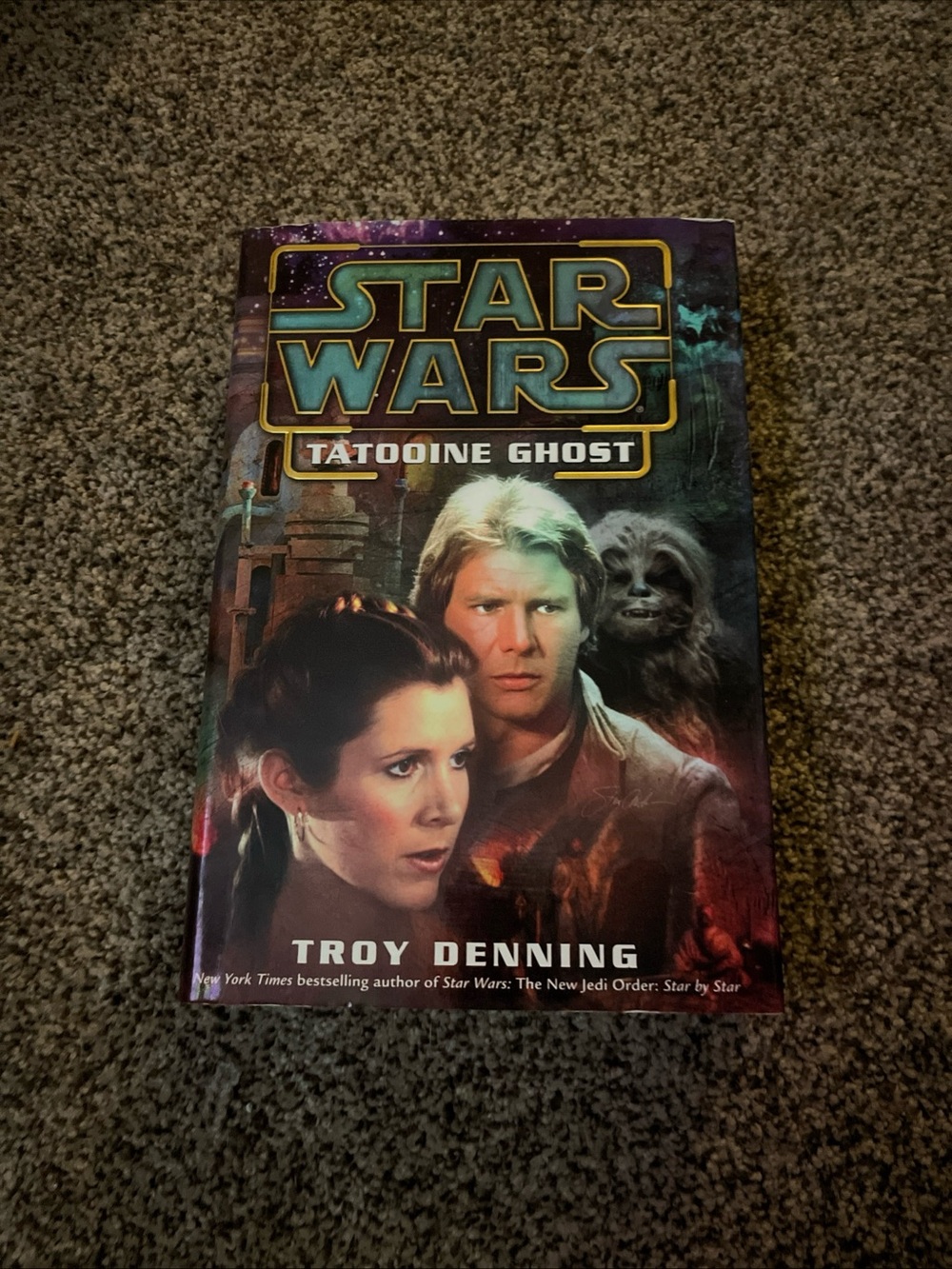 Star Wars Tatooine Ghost Hardcover Book - Teal, Gold, Purple, Brown